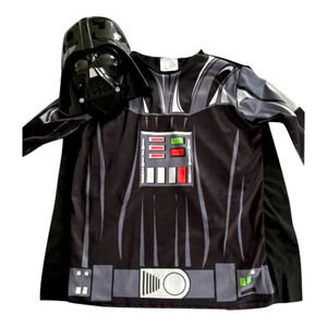 Star Wars shirt removal cape Disney store costume